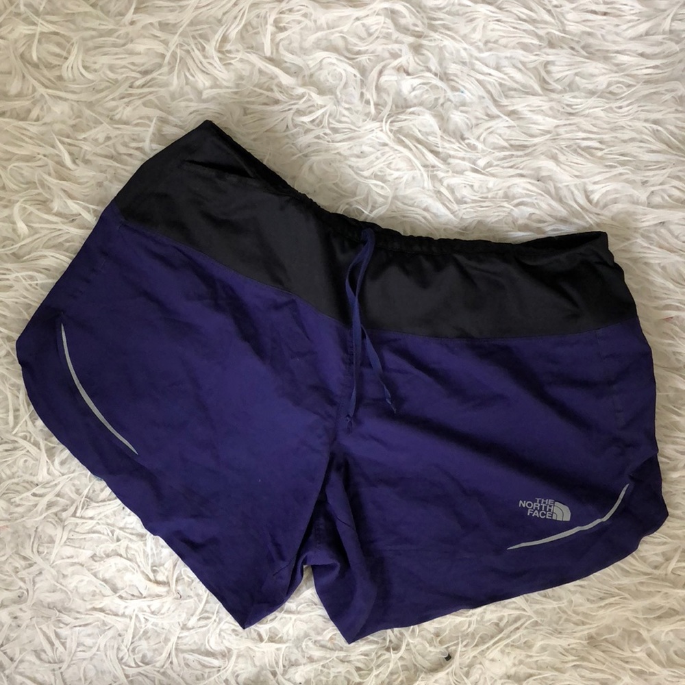 North face running shorts!